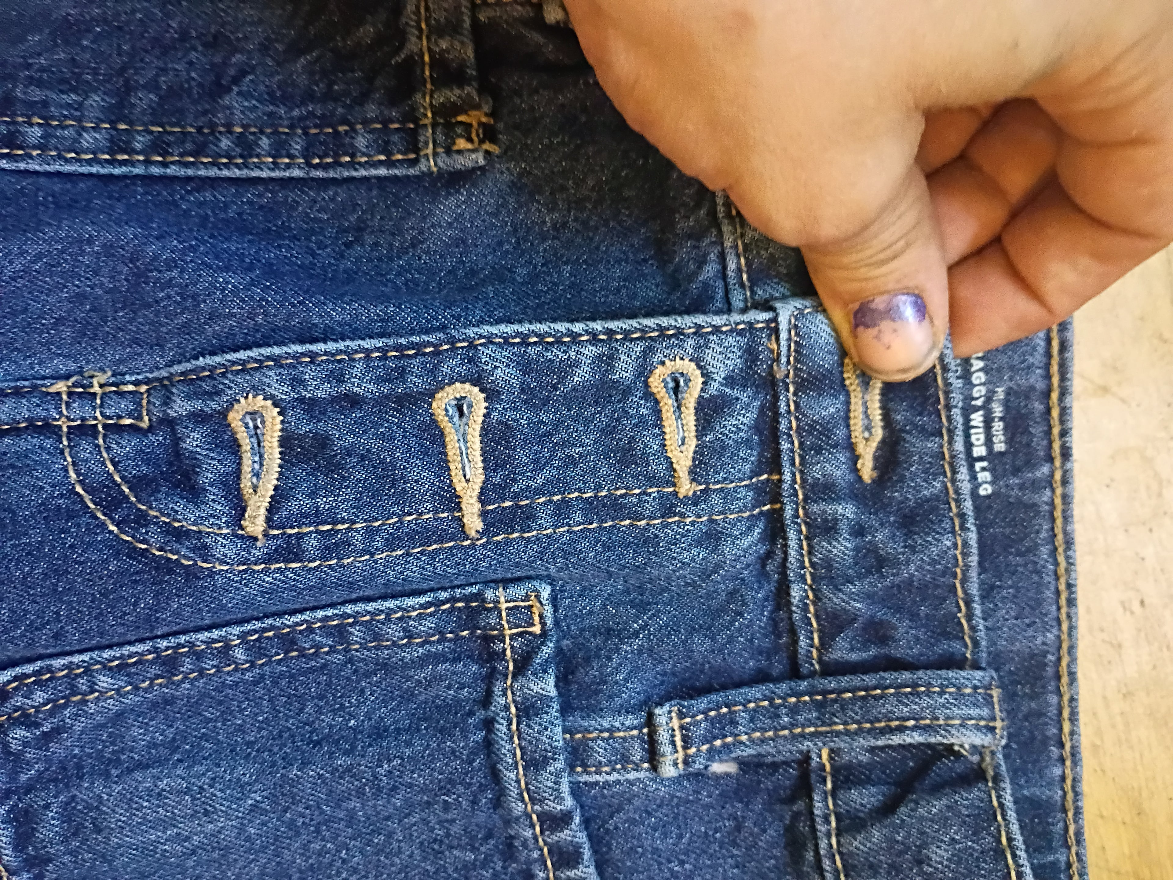 Girls baggie pants