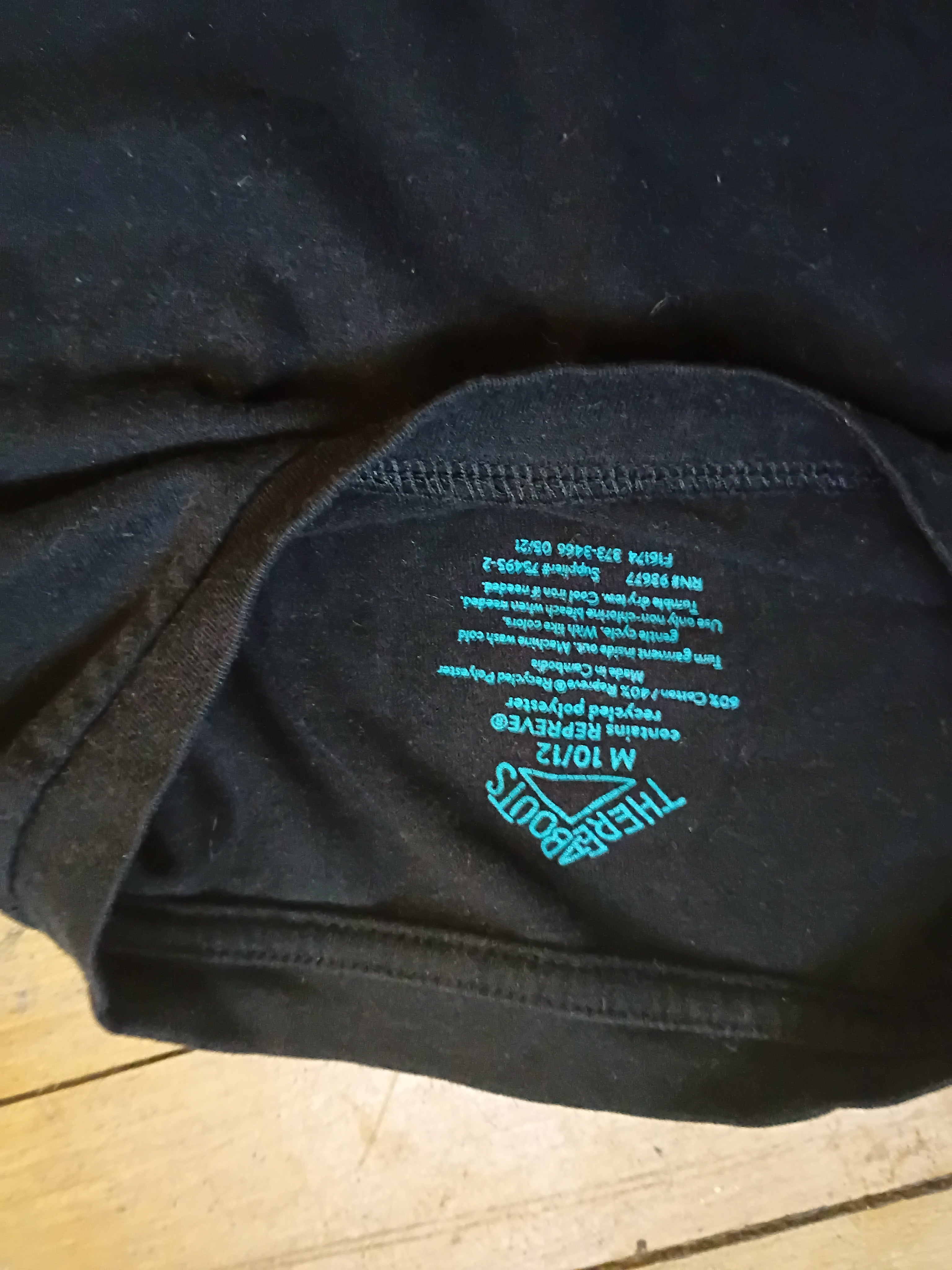 Black long sleeve shirt