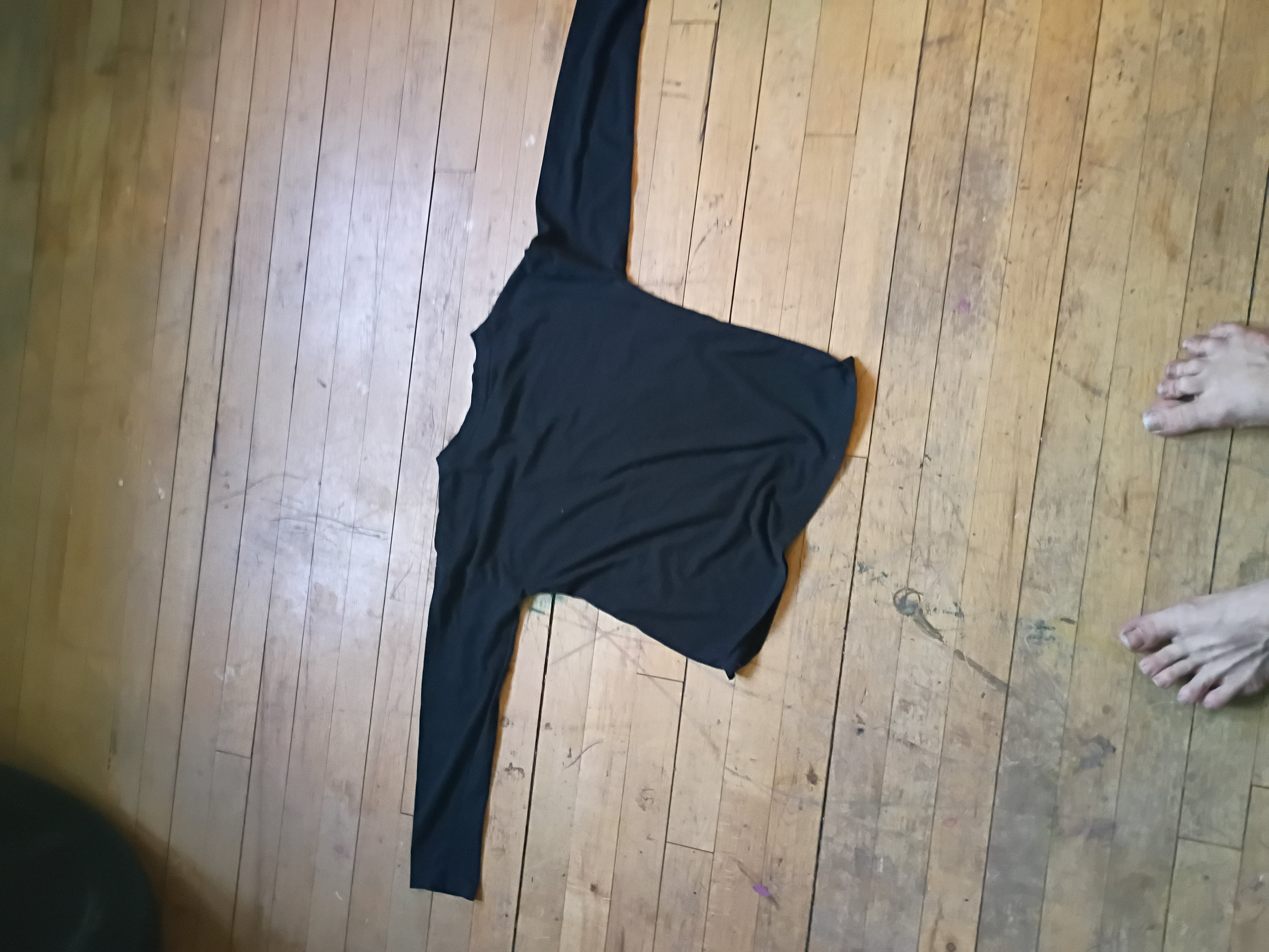 Black long sleeve shirt