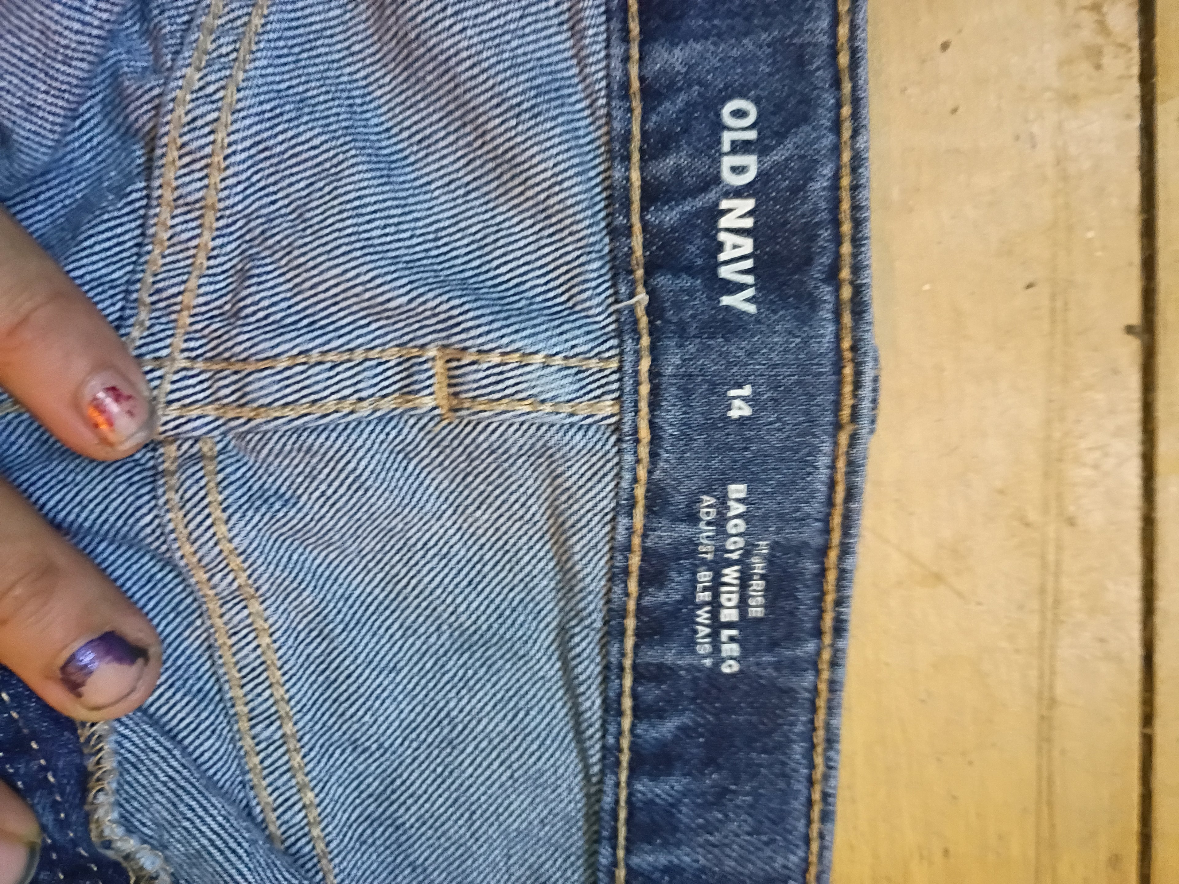 Girls baggie pants