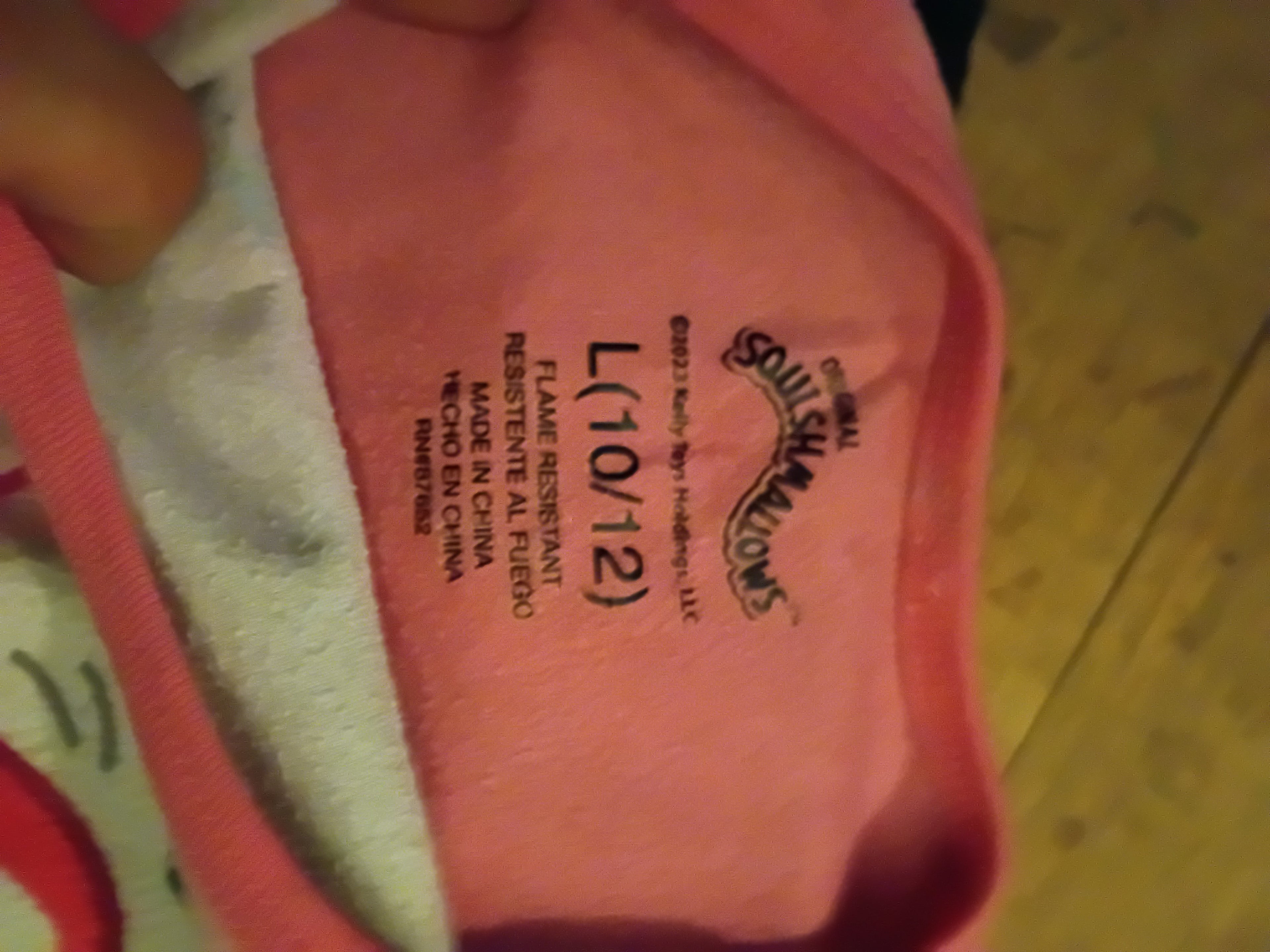 Pajamas size 10-12